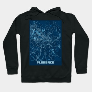 Florence - Italy Peace City Map Hoodie